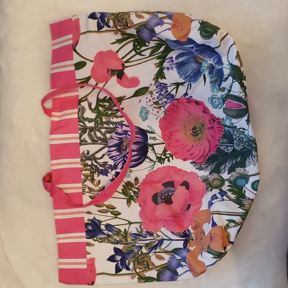 Estee Lauder Floral Tote Bag